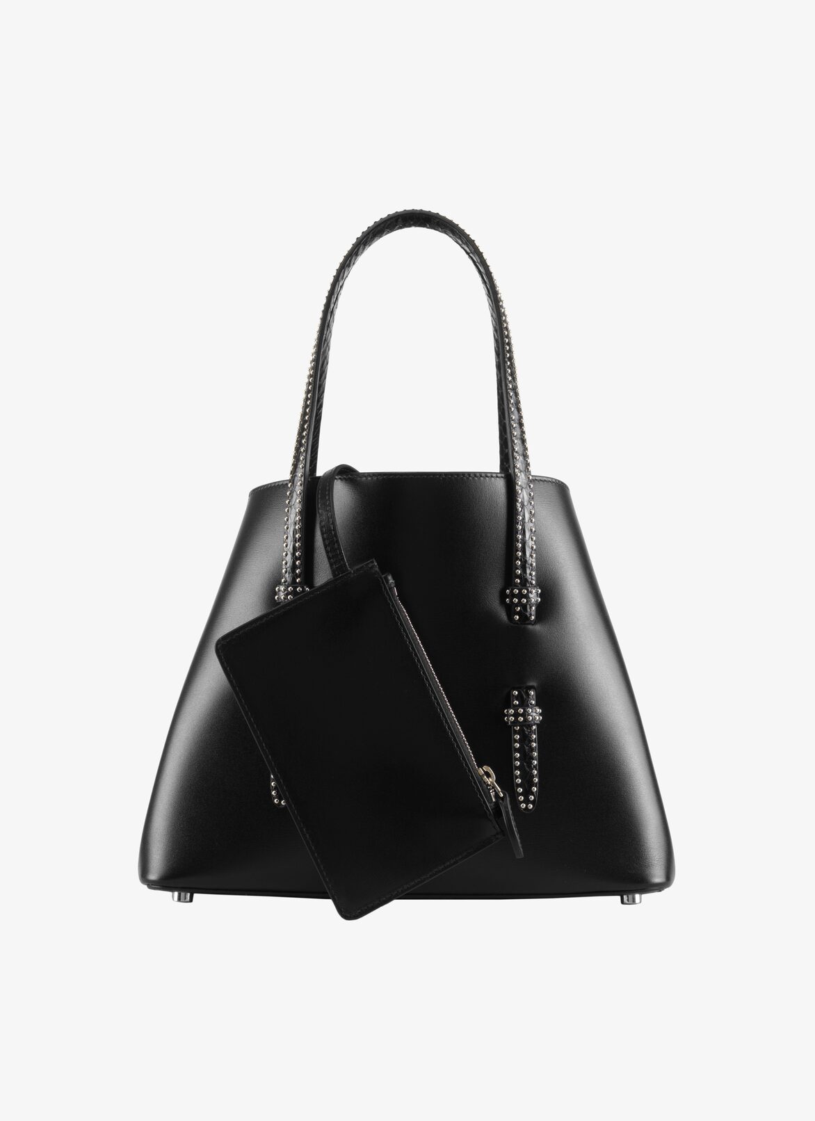 Mina 25 Tote Bag ALAÏA BLACK MINA 25 TOTE BAG